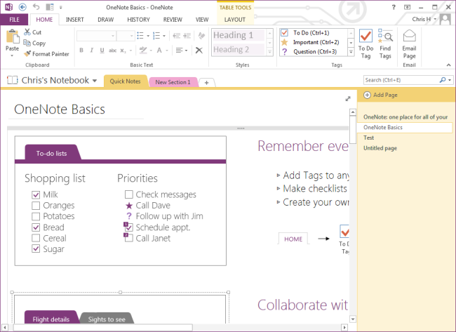 onenote tutorial how to