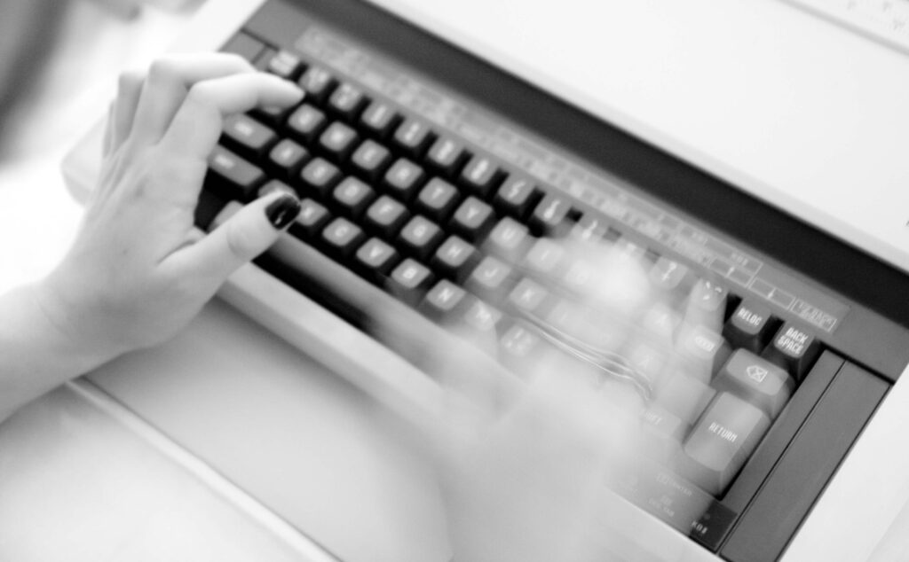 speed typing may be learned through online typing lessons