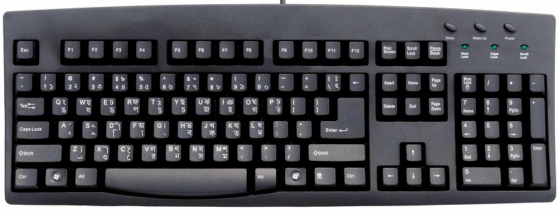 a hindi keyboard