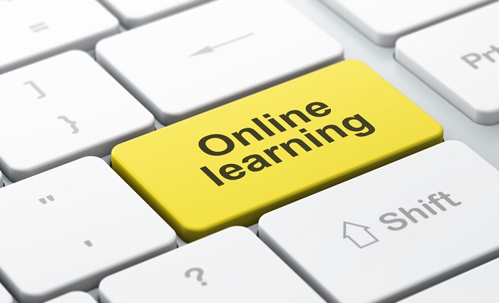 online learning button
