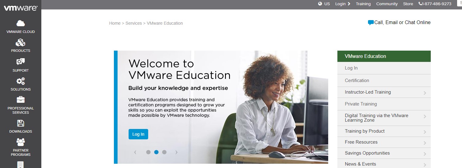 VMWare Education it support specialist